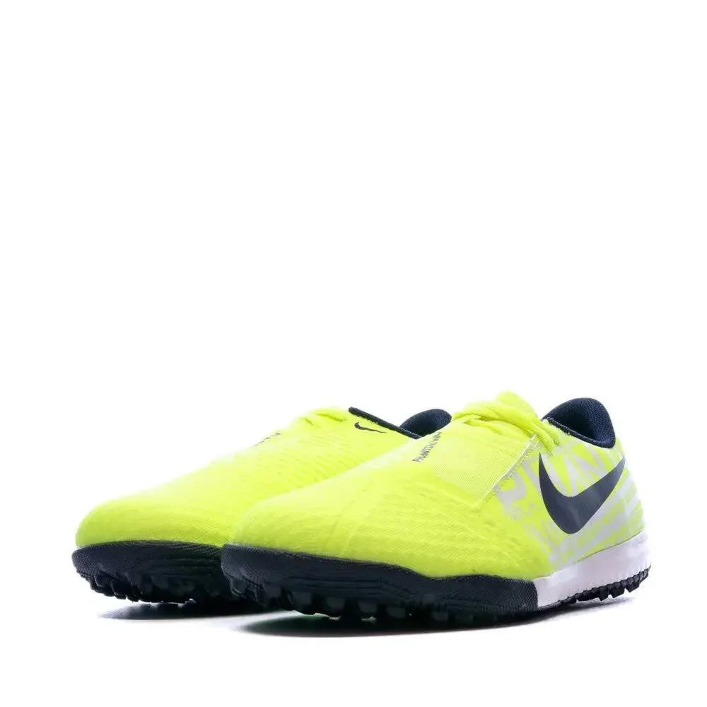 NIKE YOUTH PHANTOM VENOM ACADEMY TURF SOCCER SHOES VOLT/OBSIDIAN VOLT, NUMERIC_4